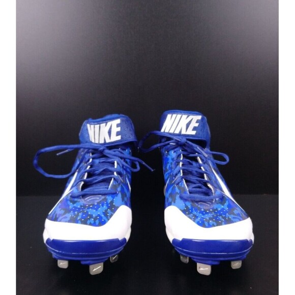 Nike 599235-499 Alpha Huarache NXT Baseball Cleats Blue Camo Men\'s Size 13 main image 6